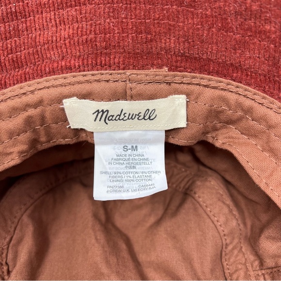 Madewell Short Brimmed Bucket Hat Vintage 90s Skater Vibes Size Small/Medium - Picture 6 of 7